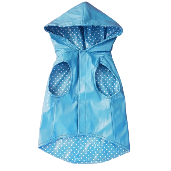FouFou Dog- Small Reversible Rain jacket - Picture 4 of 6